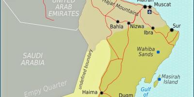 Duqm Oman haritası 
